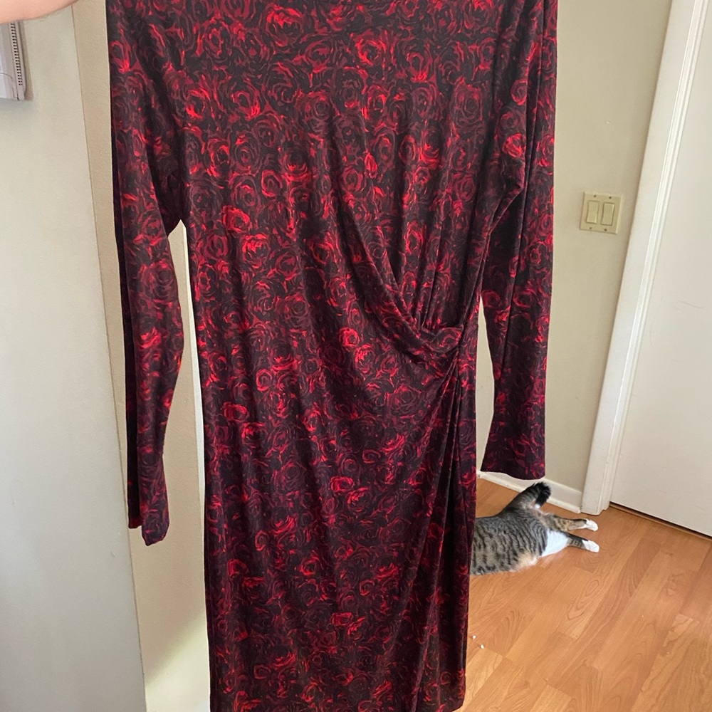 Talbots floral print dress